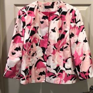 Pretty Pink Floral KASPER Jacket